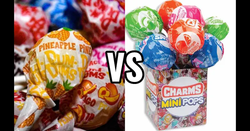 Charms Mini Pops vs. Dum Dums