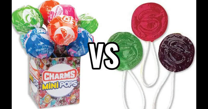 Charms Mini Pops vs. Saf-T-Pops