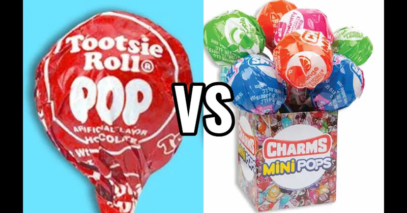 Charms Mini Pops vs. Tootsie Pop