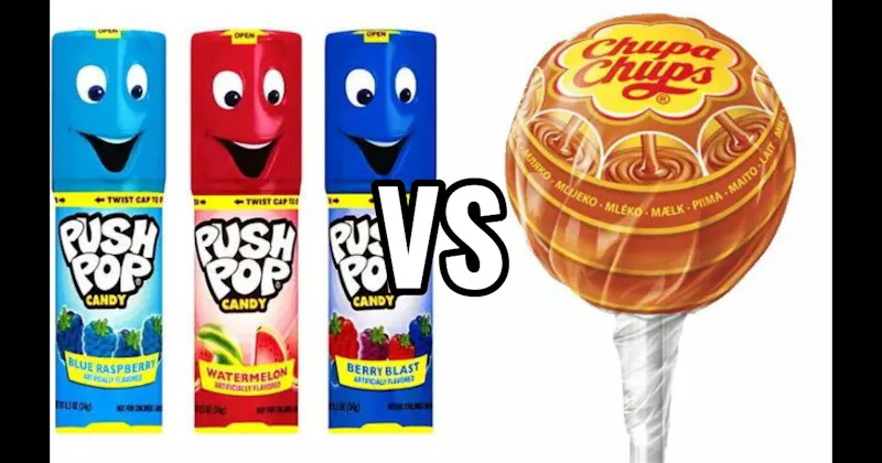 Chupa Chups vs. Push Pop