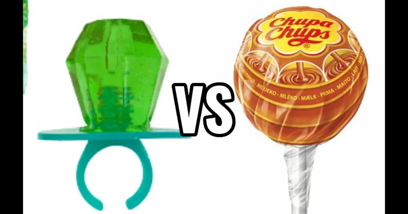 Chupa Chups vs. Ring Pop