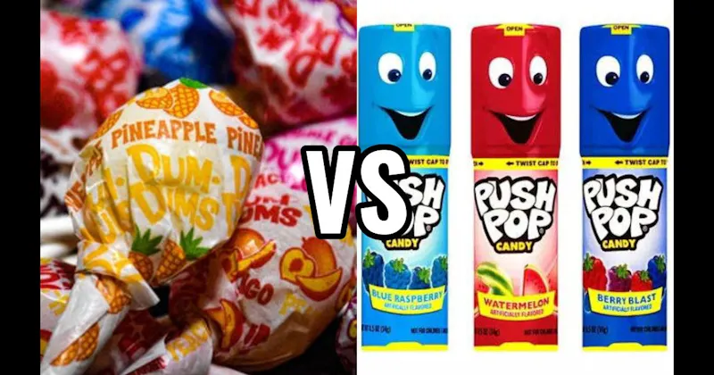 Dum Dums vs. Push Pop