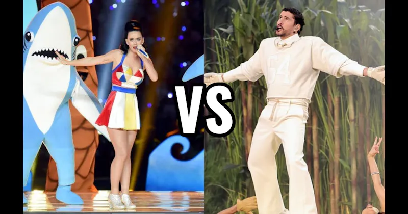 Bad Bunny (2026) vs. Katy Perry (2015)