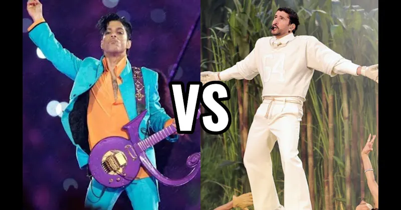 Bad Bunny (2026) vs. Prince (2007)