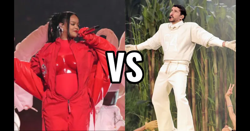 Bad Bunny (2026) vs. Rihanna (2023)