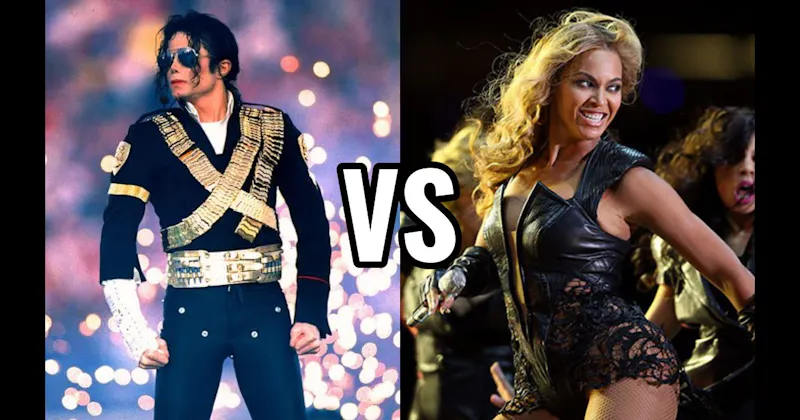 Beyoncé (2013) vs. Michael Jackson (1993)