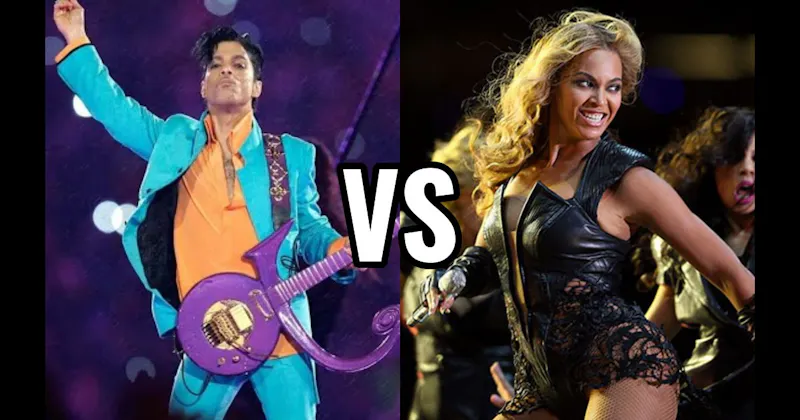 Beyoncé (2013) vs. Prince (2007)