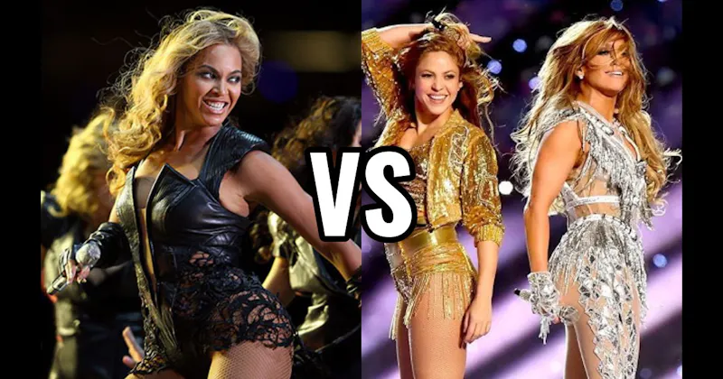 Beyoncé (2013) vs. Shakira & J.Lo (2020)