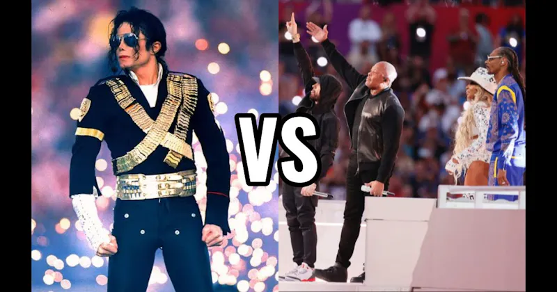 Dr. Dre / Snoop / Eminem / Kendrick / Mary J. Blige (2022) vs. Michael Jackson (1993)