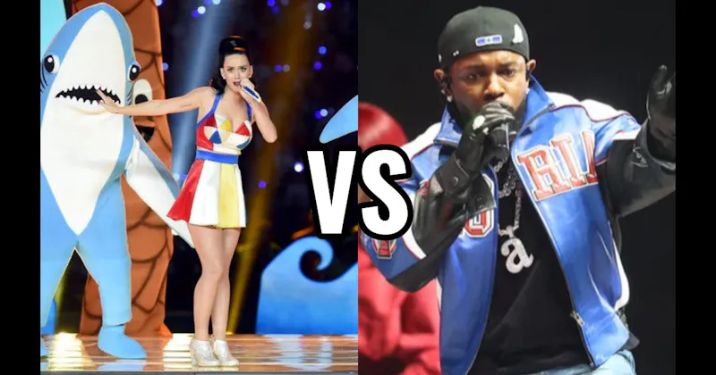 Katy Perry (2015) vs. Kendrick Lamar (2025)