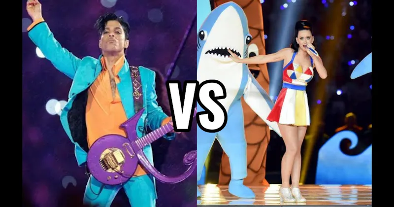 Katy Perry (2015) vs. Prince (2007)