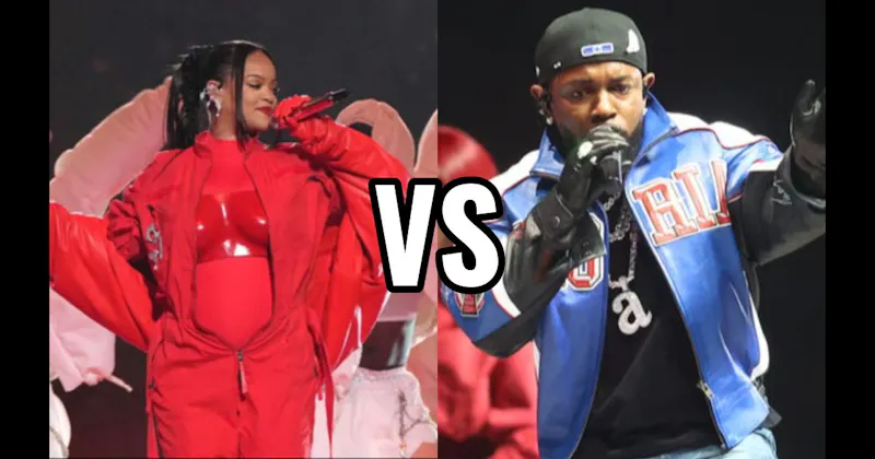 Kendrick Lamar (2025) vs. Rihanna (2023)