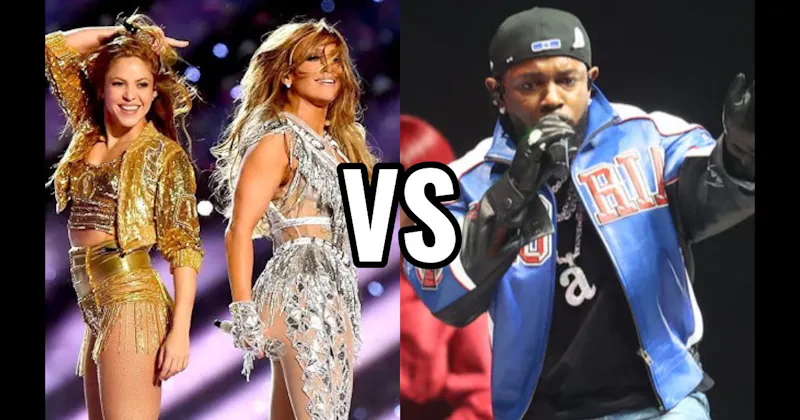 Kendrick Lamar (2025) vs. Shakira & J.Lo (2020)