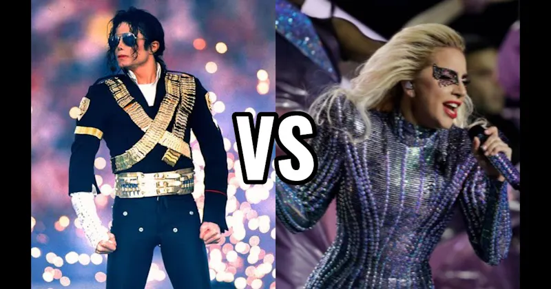 Lady Gaga (2017) vs. Michael Jackson (1993)
