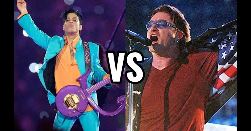 Prince (2007) vs. U2 (2002)