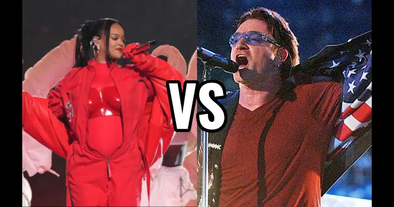 Rihanna (2023) vs. U2 (2002)