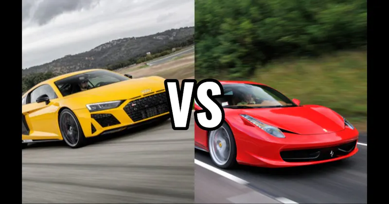 Audi R8 vs. Ferrari 458 Italia