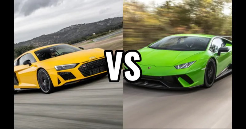 Audi R8 vs. Lamborghini Huracán