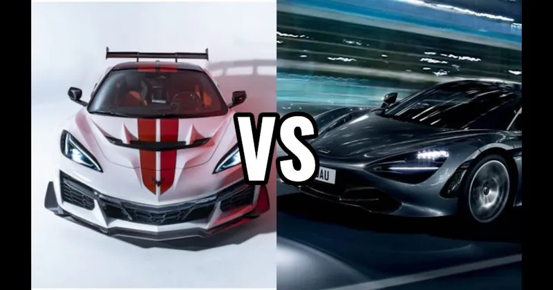 Chevrolet Corvette C8 Z06 vs. McLaren 720S