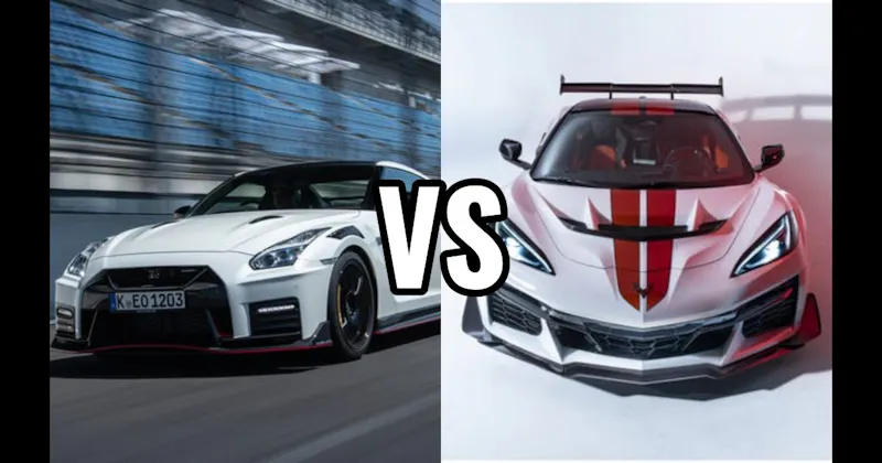 Chevrolet Corvette C8 Z06 vs. Nissan GT-R NISMO