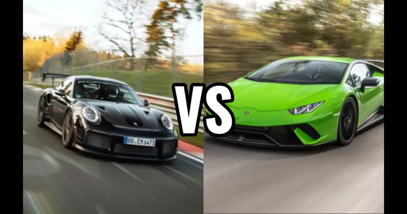 Lamborghini Huracán vs. Porsche 911 GT2 RS