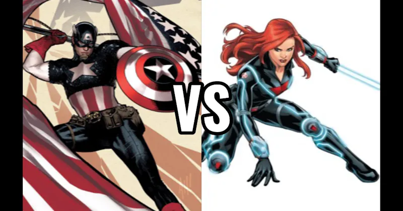 Black Widow vs. Captain America