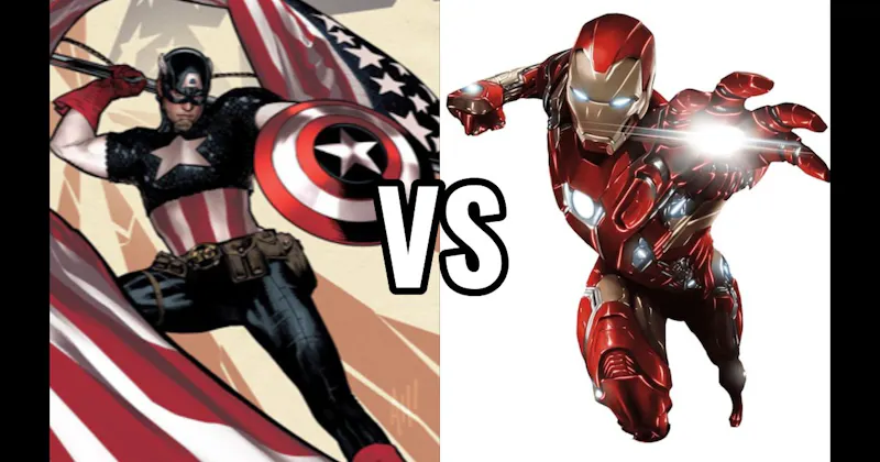 Captain America vs. Iron Man