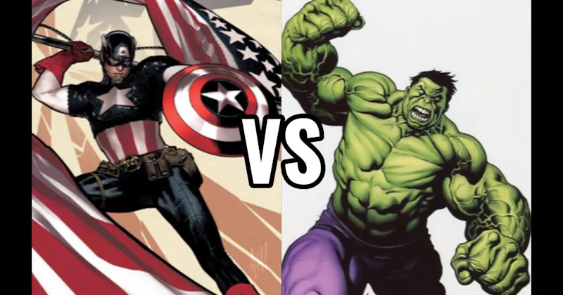 Captain America vs. The Hulk