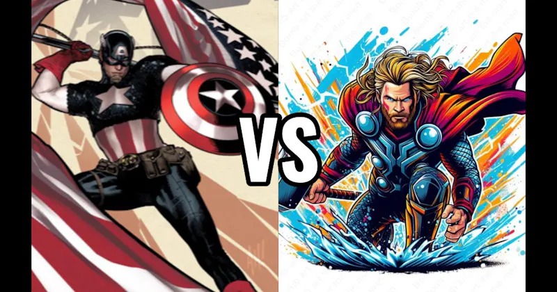 Captain America vs. Thor