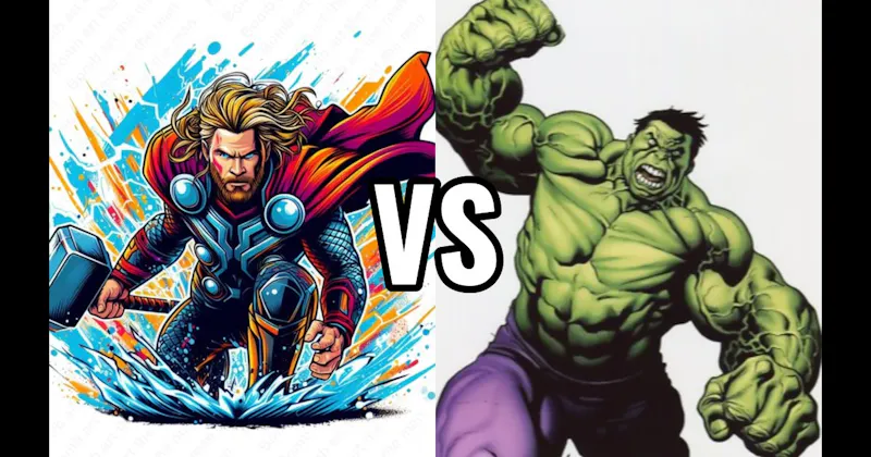 The Hulk vs. Thor