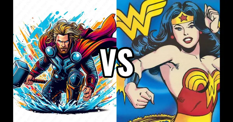 Thor vs. Wonder Woman