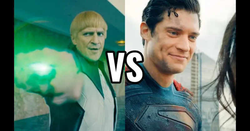 Green Lantern vs. Superman/Clark Kent