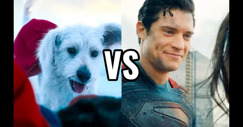 Krypto the Super Dog vs. Superman/Clark Kent