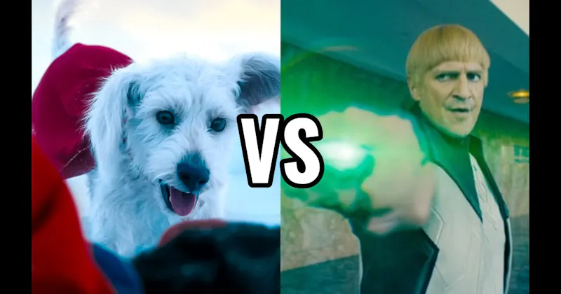 Green Lantern vs. Krypto the Super Dog