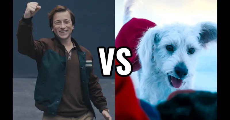 Jimmy Olsen vs. Krypto the Super Dog