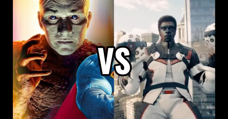 Metamorpho vs. Mr. Terrific