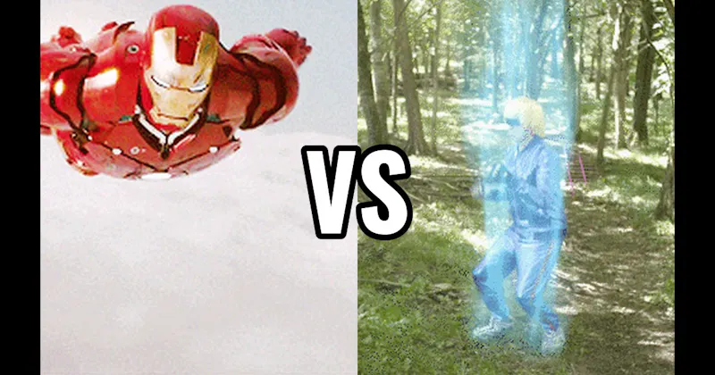 Flight vs. Teleportation