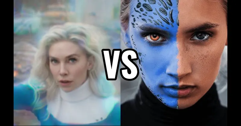 Invisibility vs. Shape-Shifting