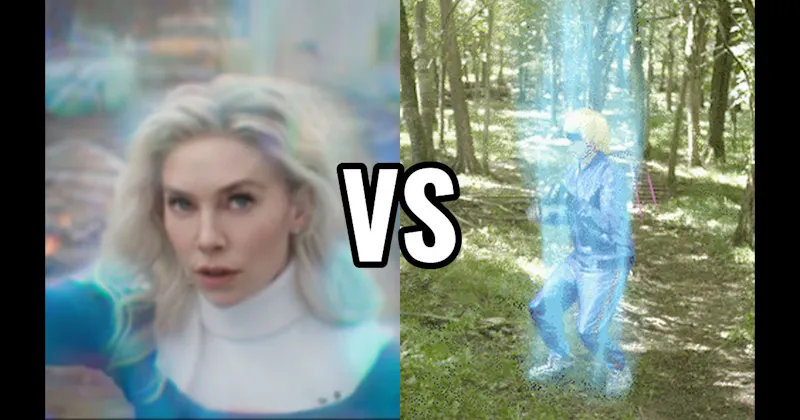 Invisibility vs. Teleportation