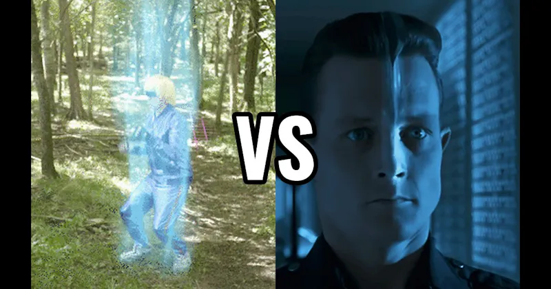 Regeneration vs. Teleportation