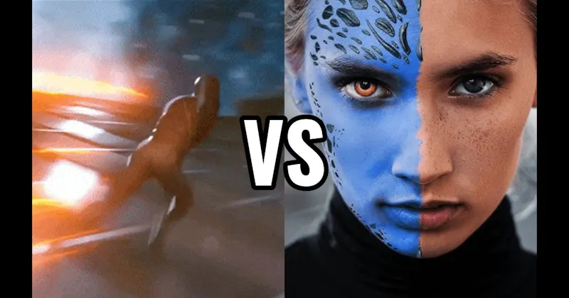 Shape-Shifting vs. Super Speed