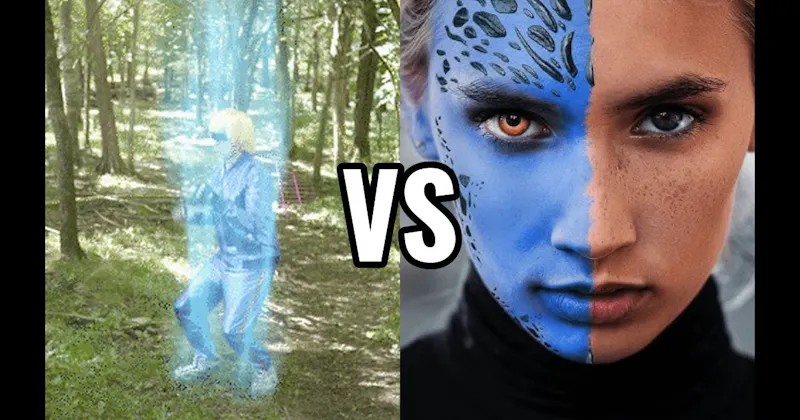 Shape-Shifting vs. Teleportation