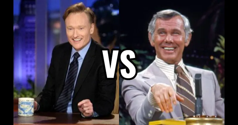 Conan O’Brien vs. Johnny Carson