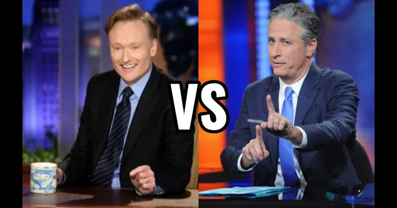 Conan O’Brien vs. Jon Stewart