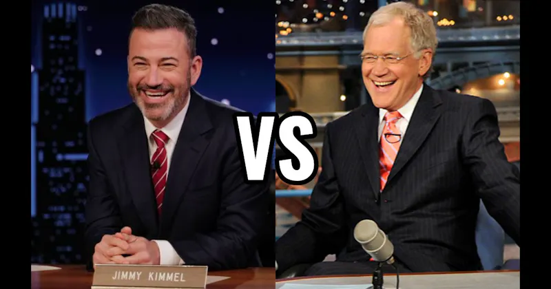 David Letterman vs. Jimmy Kimmel