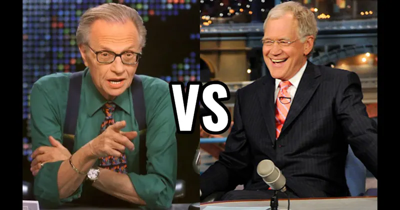David Letterman vs. Larry King
