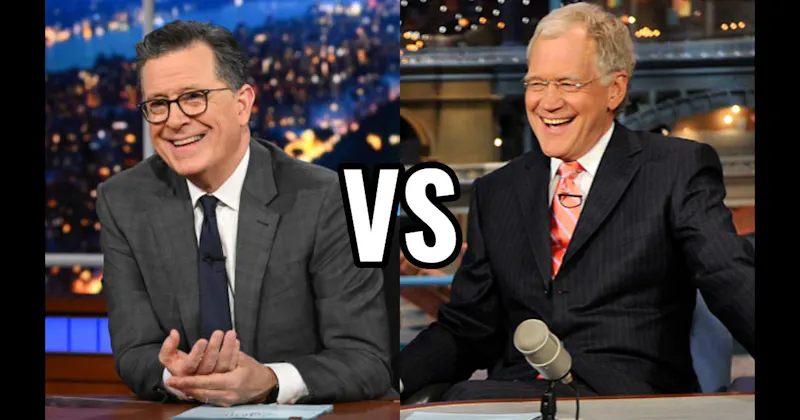 David Letterman vs. Stephen Colbert