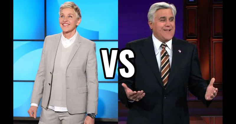 Ellen DeGeneres vs. Jay Leno