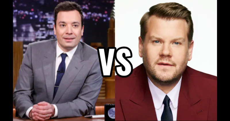 James Corden vs. Jimmy Fallon