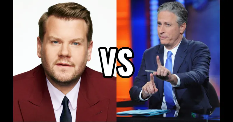 James Corden vs. Jon Stewart
